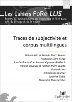 Image couverture Cahiers FoReLLIS numero 20